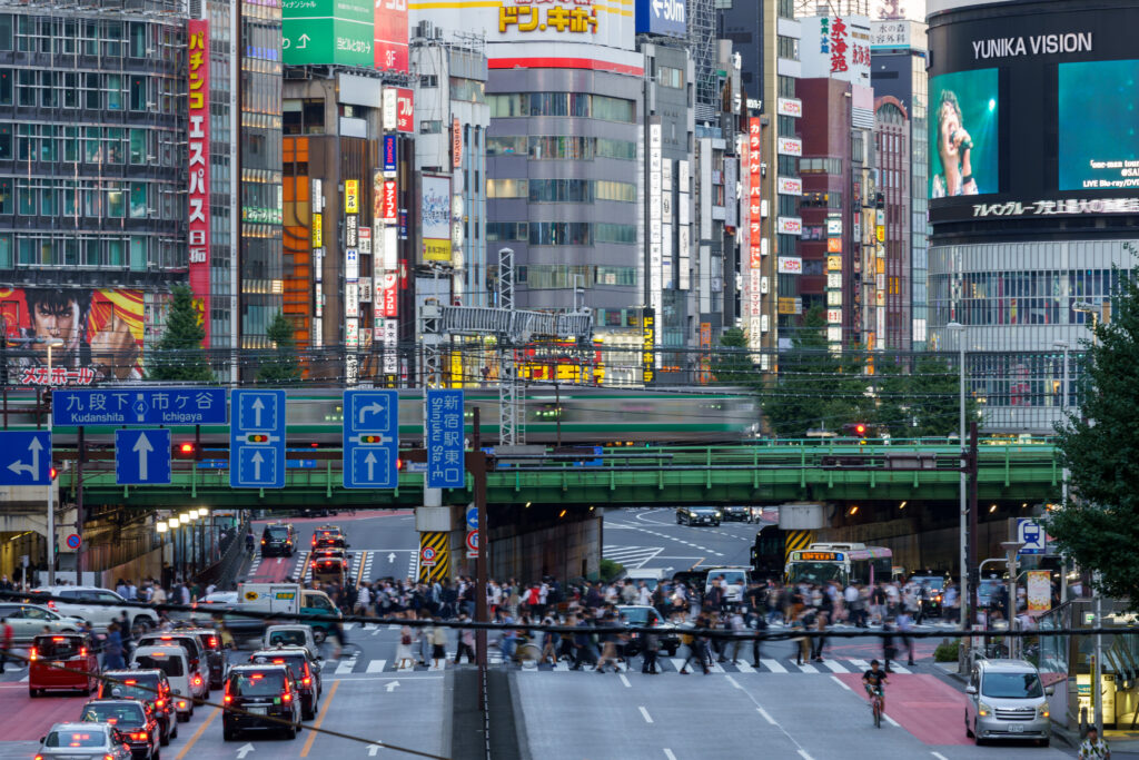 東京の町並み